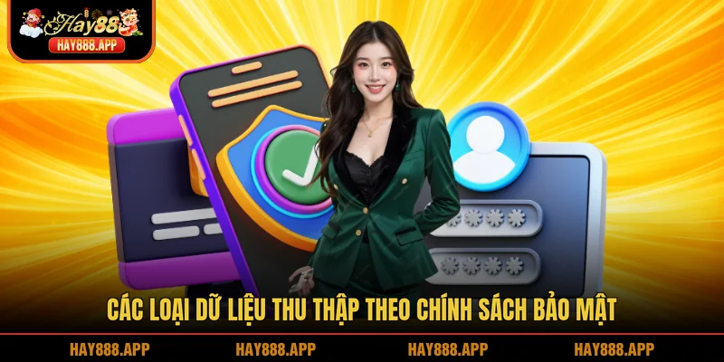 Các loại dữ liệu thu thập theo chính sách bảo mật